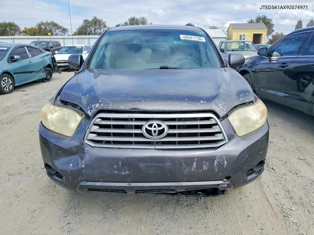 2009 TOYOTA HIGHLANDER VIN JTEDS41AX92074971 — фото 5