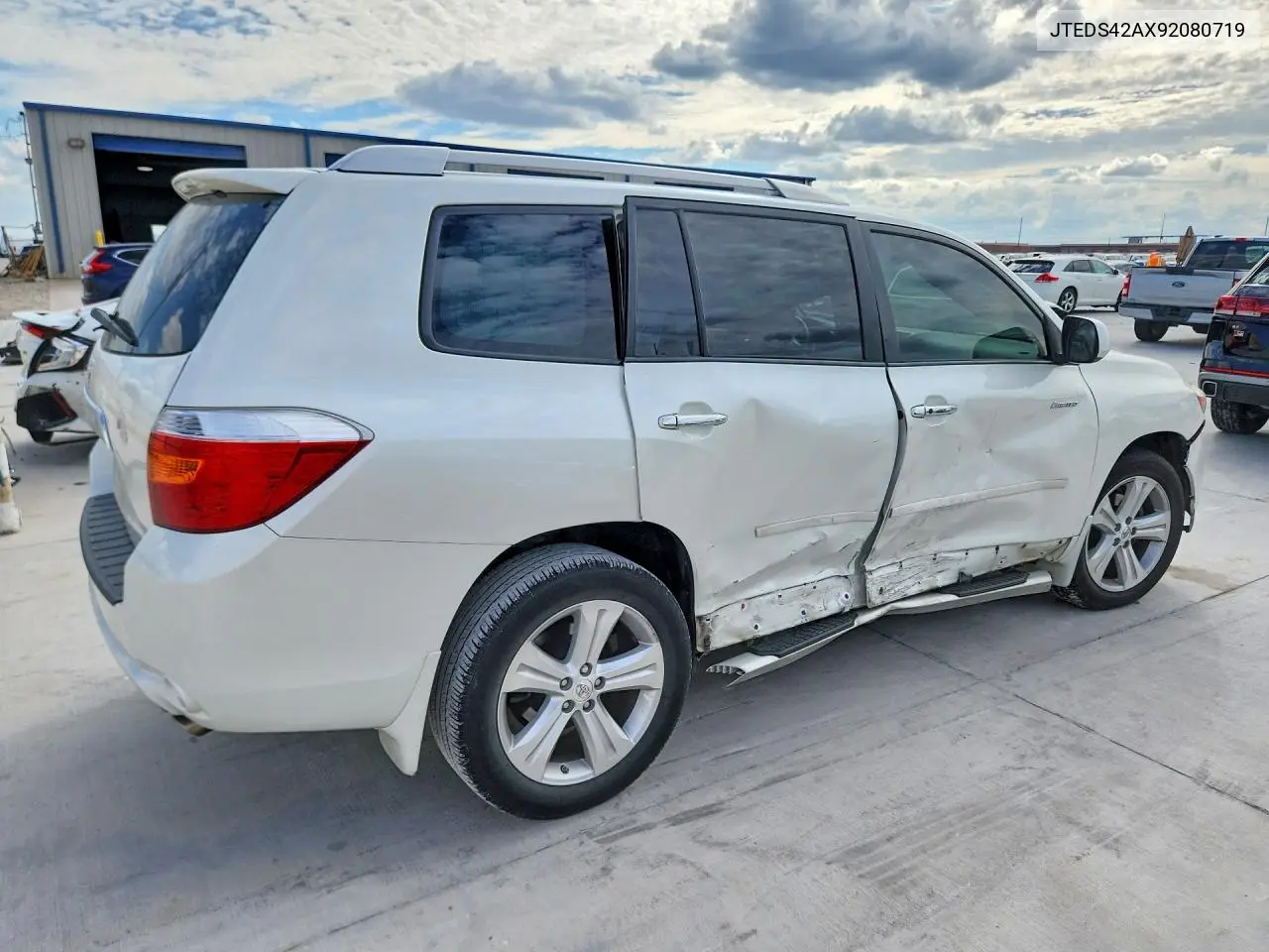 2009 TOYOTA HIGHLANDER VIN JTEDS42AX92080719 — фото 3