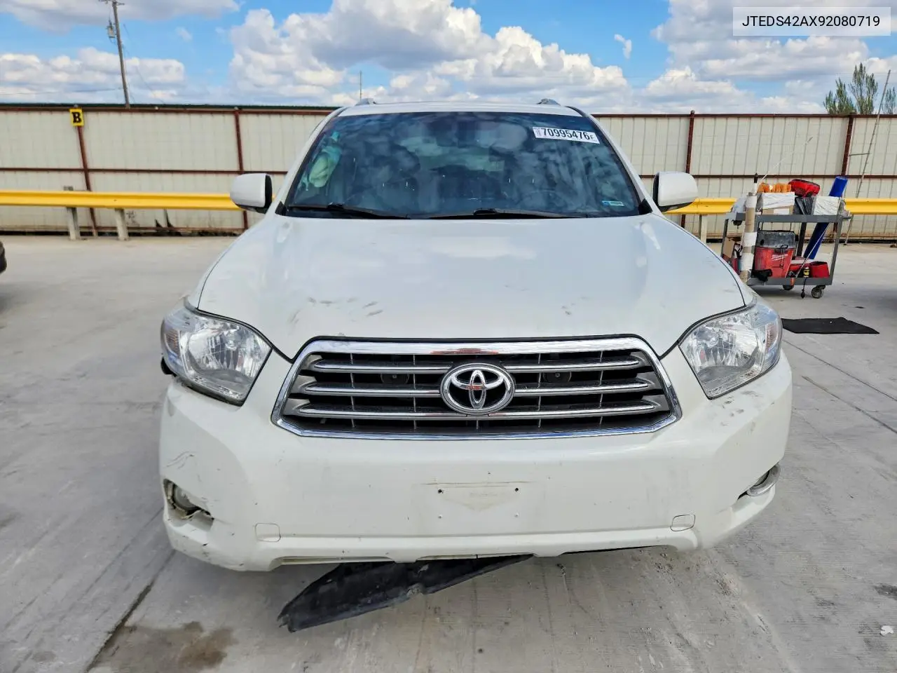 2009 TOYOTA HIGHLANDER VIN JTEDS42AX92080719 — фото 5