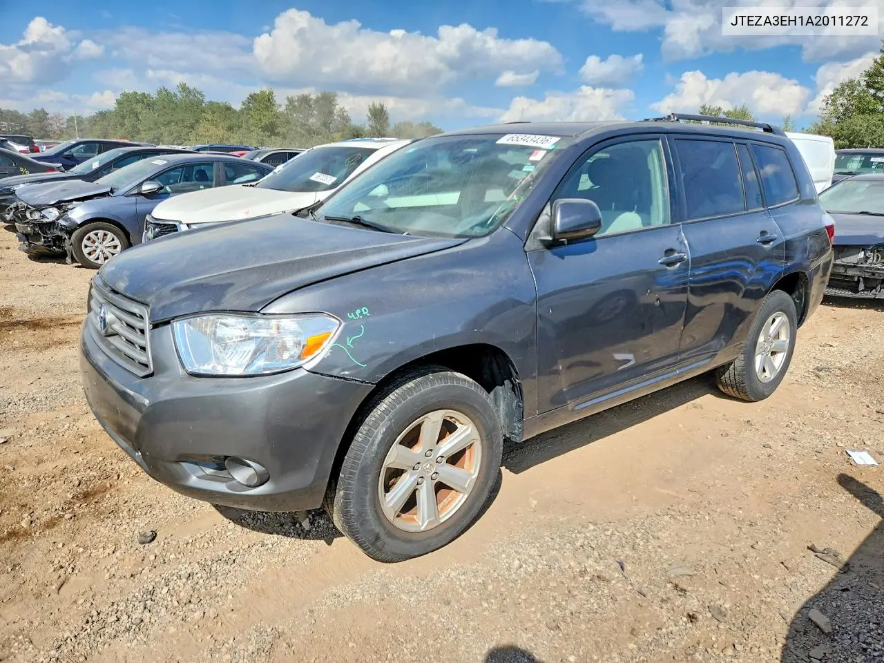 TOYOTA HIGHLANDER 2010, VIN JTEZA3EH1A2011272