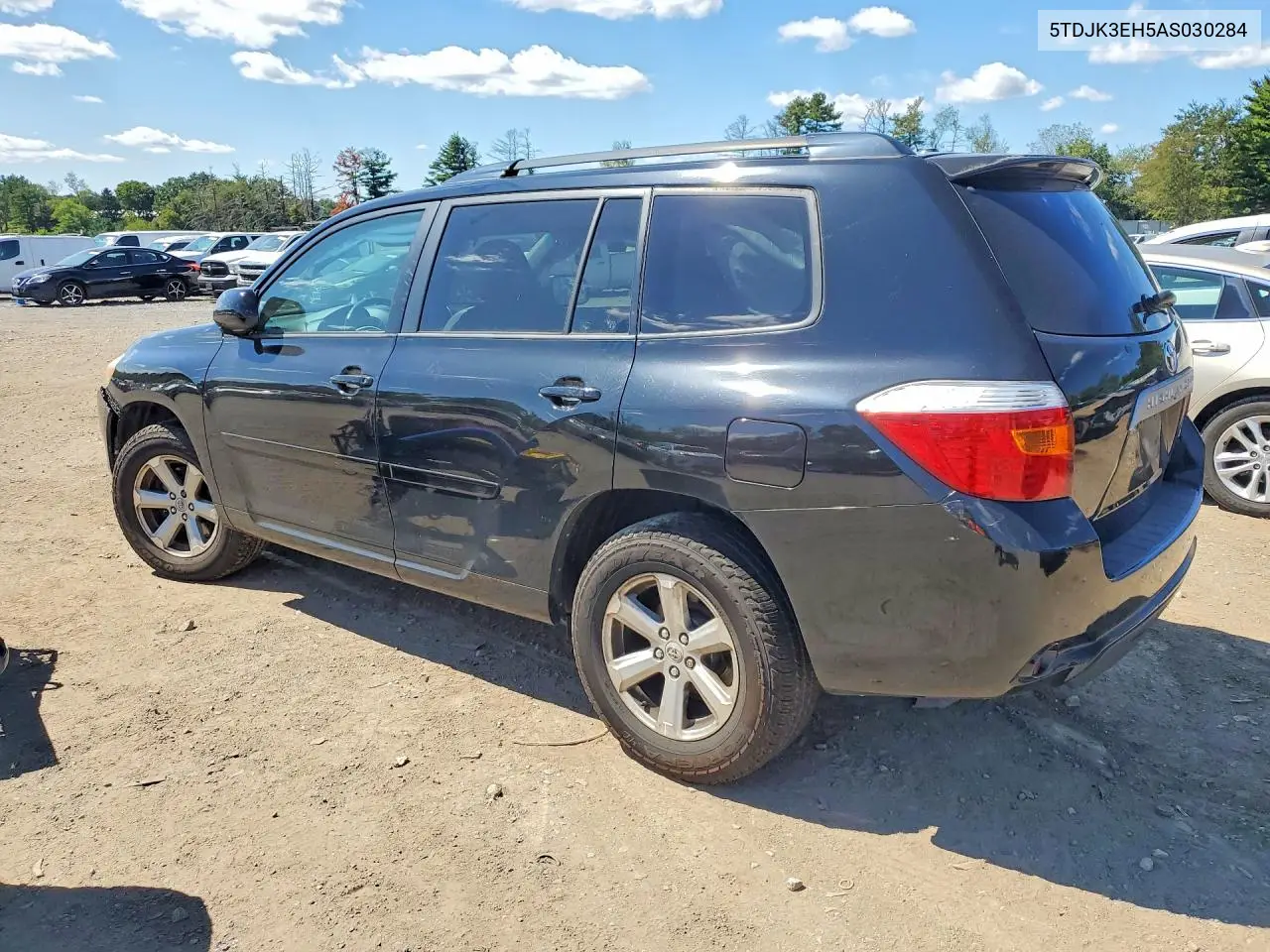 2010 TOYOTA HIGHLANDER VIN 5TDJK3EH5AS030284 — фото 2