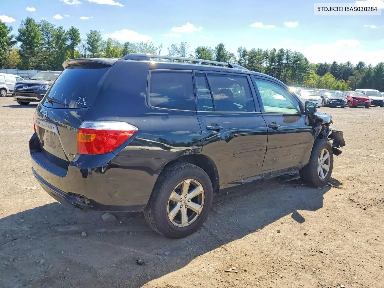 2010 TOYOTA HIGHLANDER VIN 5TDJK3EH5AS030284 — фото 3