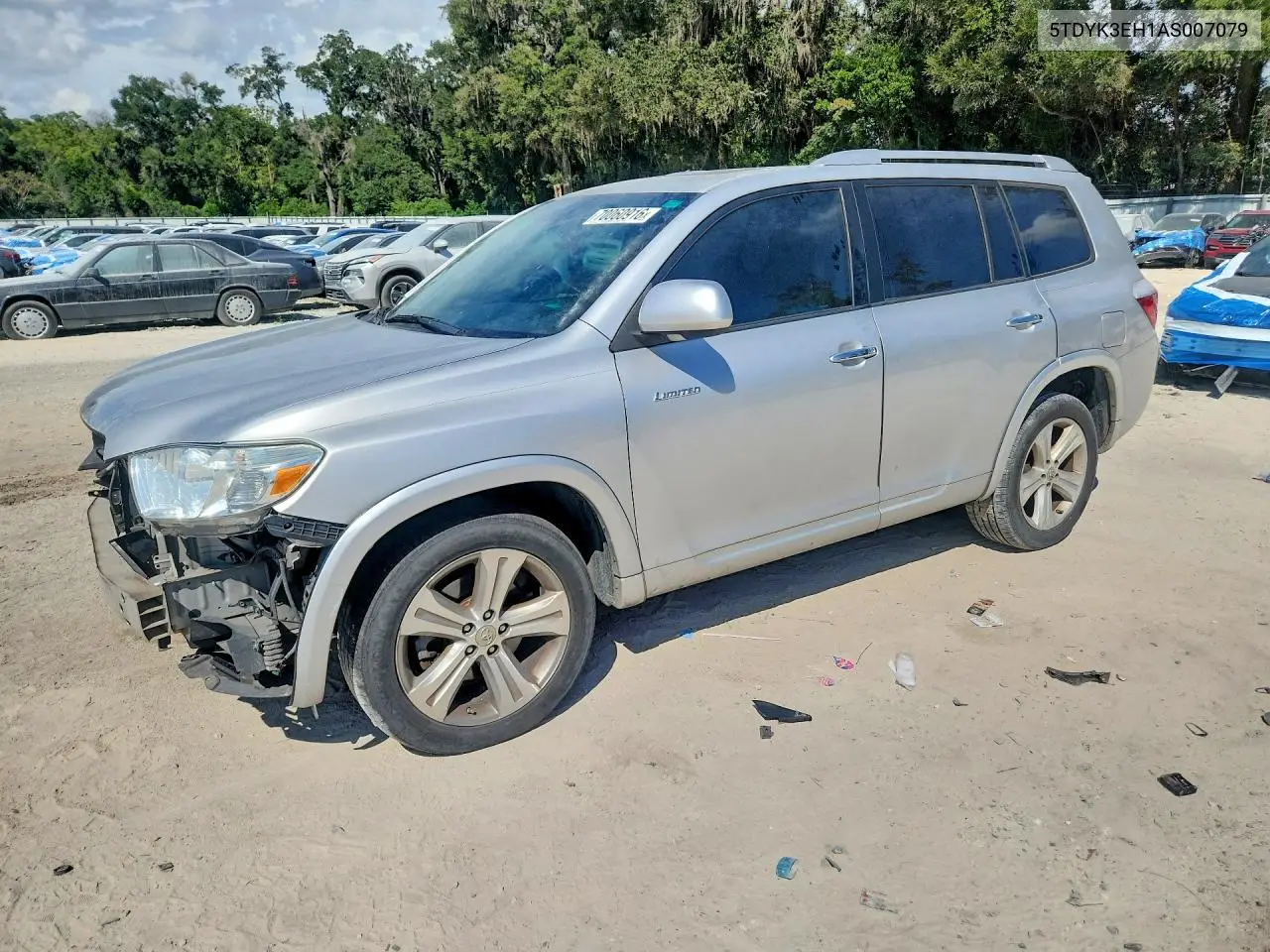 TOYOTA HIGHLANDER 2010, VIN 5TDYK3EH1AS007079