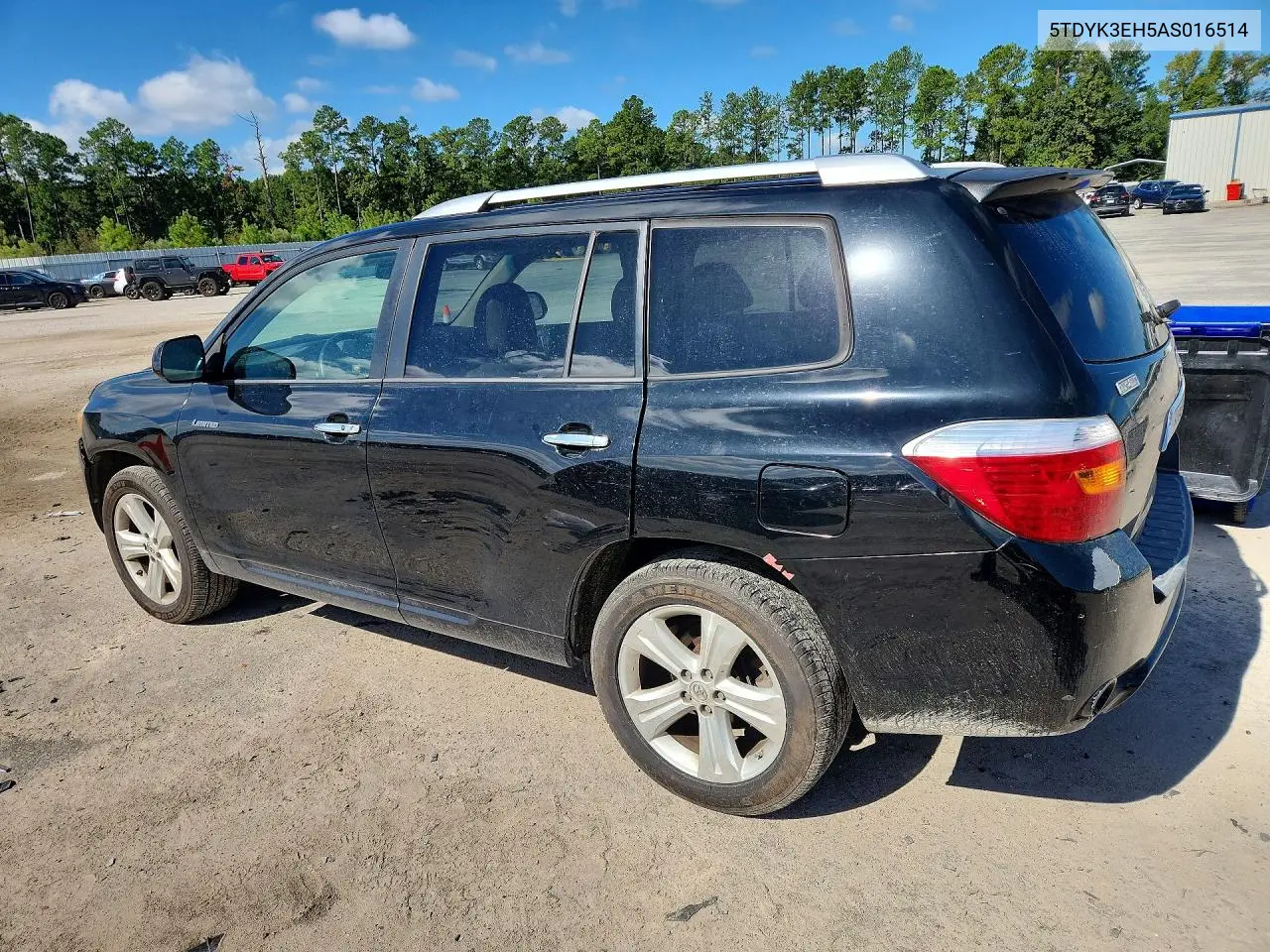 2010 TOYOTA HIGHLANDER VIN 5TDYK3EH5AS016514 — фото 2