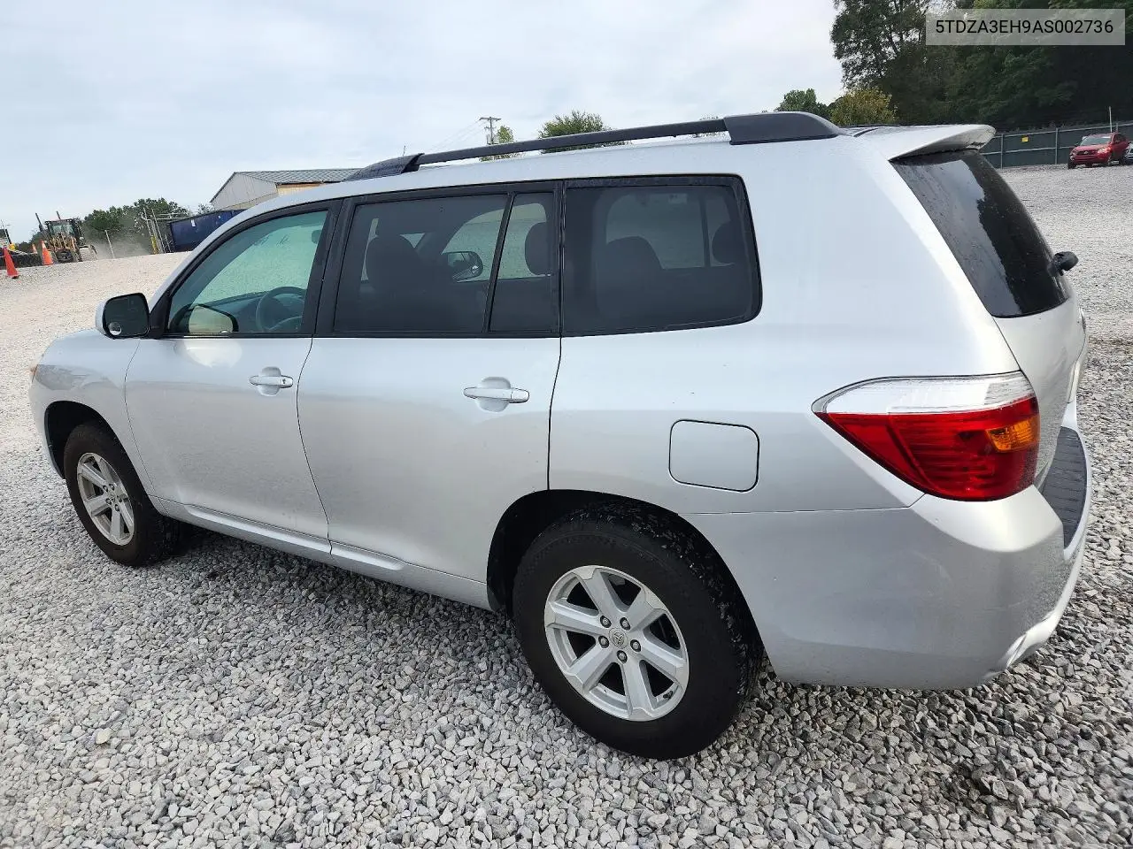 2010 TOYOTA HIGHLANDER VIN 5TDZA3EH9AS002736 — фото 2