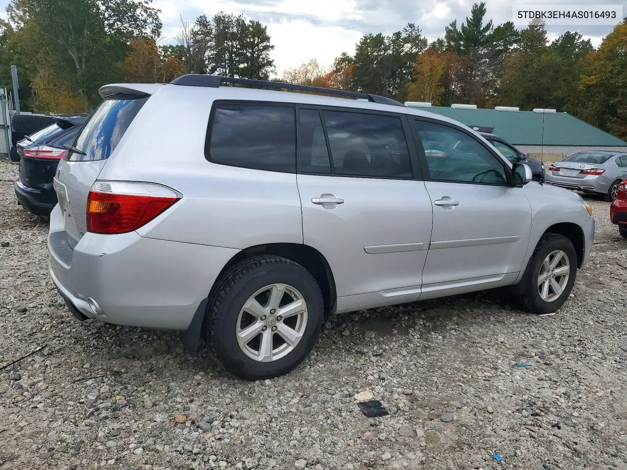 2010 TOYOTA HIGHLANDER VIN 5TDBK3EH4AS016493 — фото 3