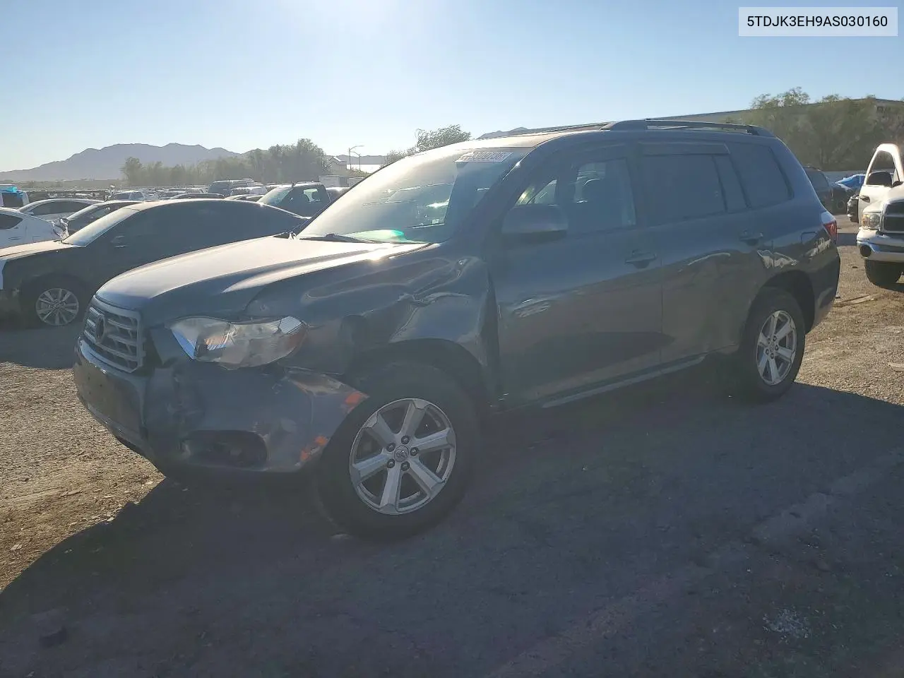 TOYOTA HIGHLANDER 2010, VIN 5TDJK3EH9AS030160
