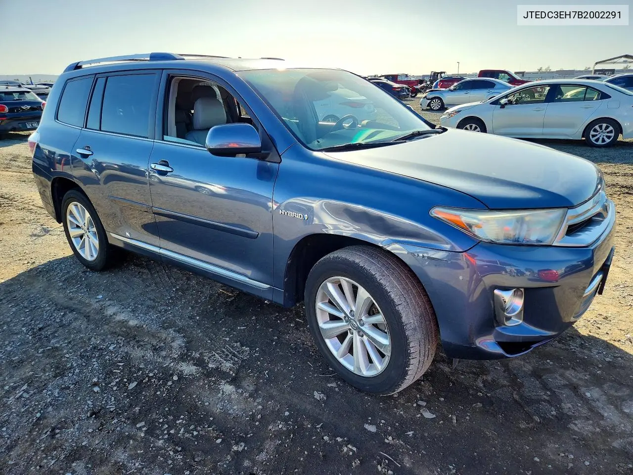 2011 TOYOTA HIGHLANDER VIN JTEDC3EH7B2002291 — фото 4