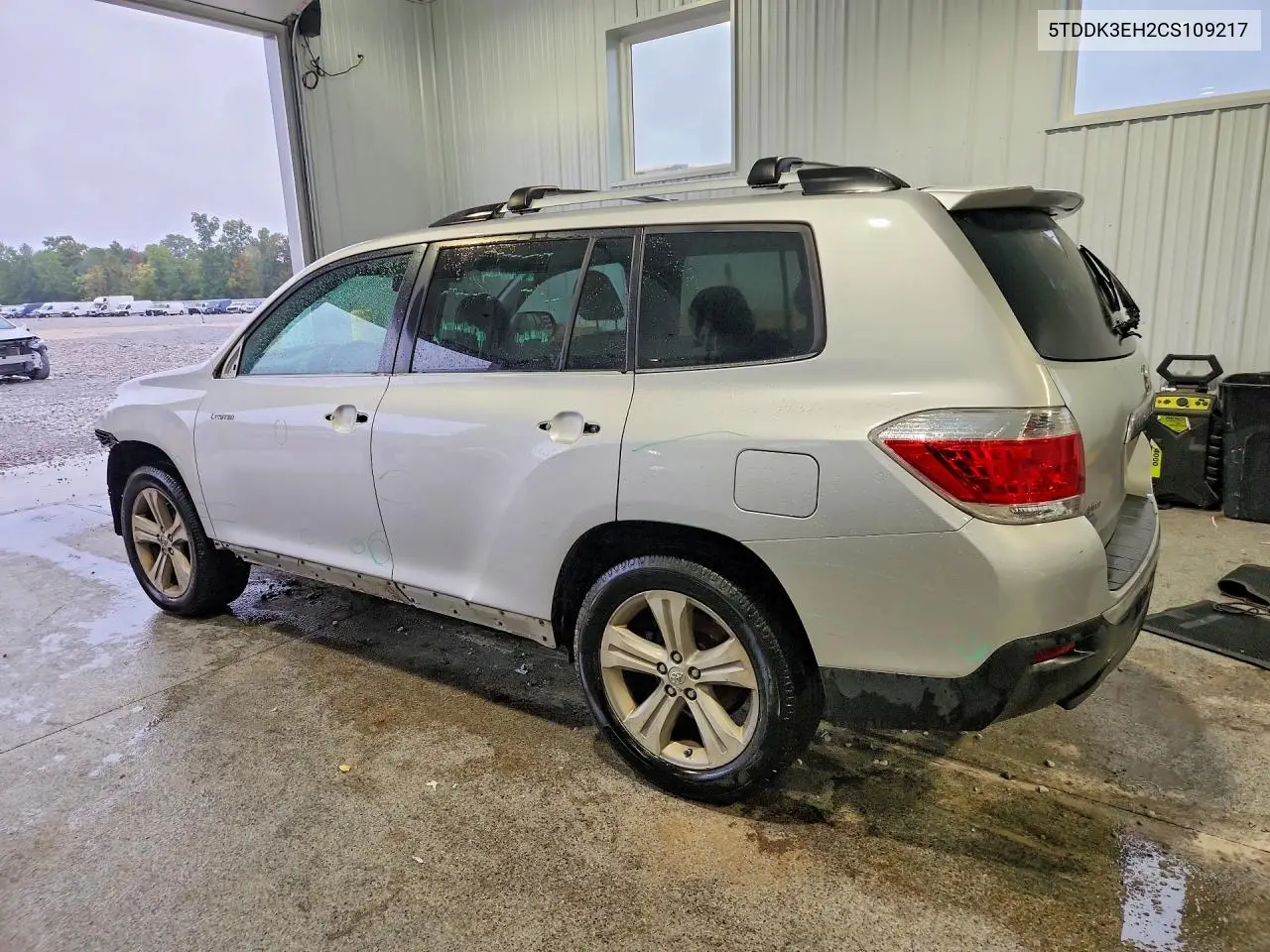 2012 TOYOTA HIGHLANDER VIN 5TDDK3EH2CS109217 — фото 2