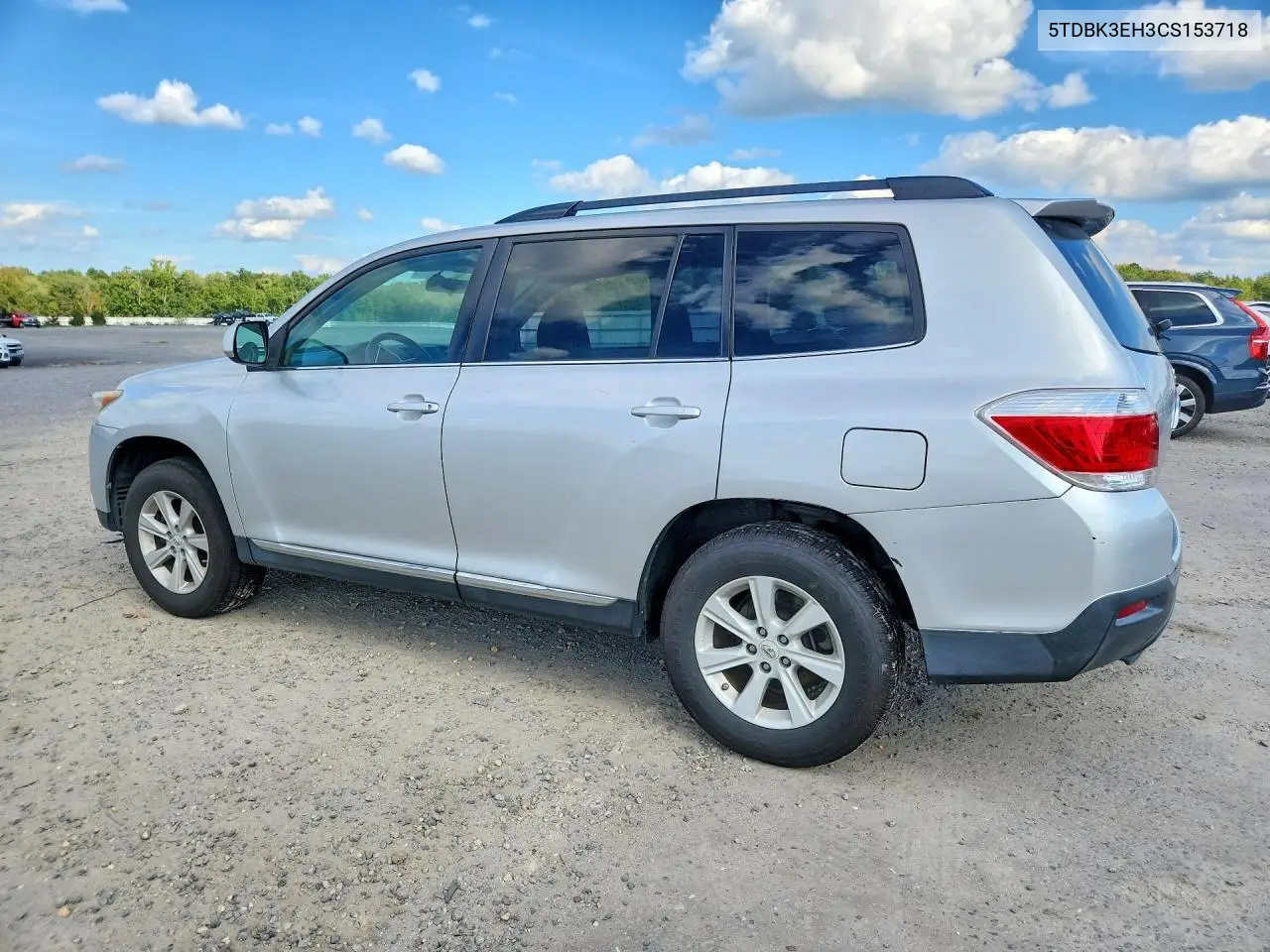 2012 TOYOTA HIGHLANDER VIN 5TDBK3EH3CS153718 — фото 2