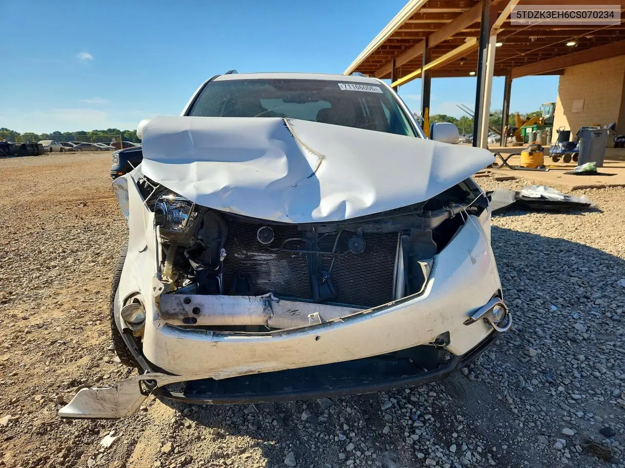 2012 TOYOTA HIGHLANDER VIN 5TDZK3EH6CS070234 — фото 5