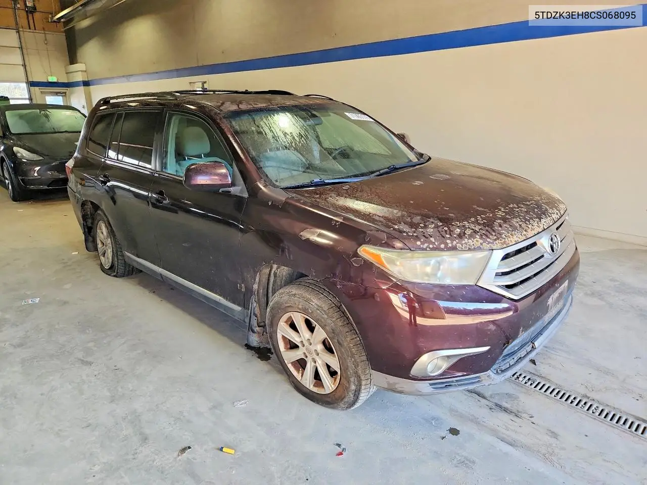 2012 TOYOTA HIGHLANDER VIN 5TDZK3EH8CS068095 — фото 4