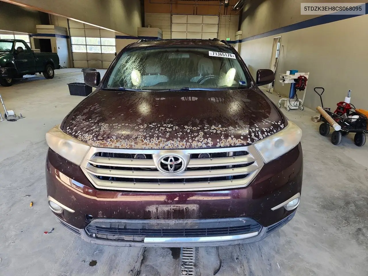 2012 TOYOTA HIGHLANDER VIN 5TDZK3EH8CS068095 — фото 5