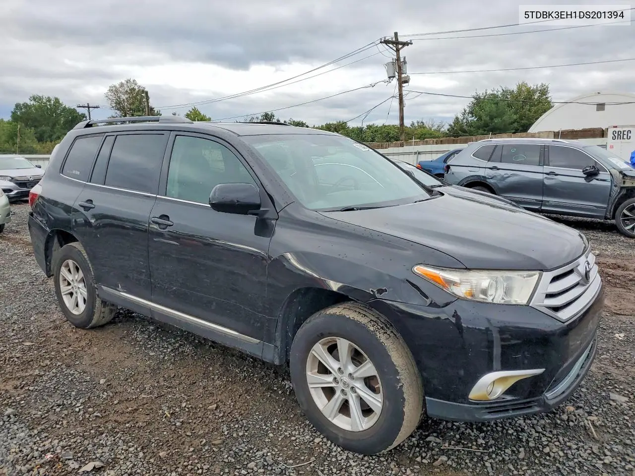 2013 TOYOTA HIGHLANDER VIN 5TDBK3EH1DS201394 — фото 4