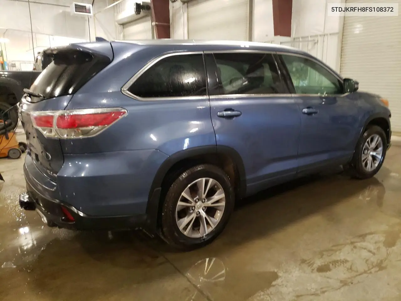 2015 TOYOTA HIGHLANDER VIN 5TDJKRFH8FS108372 — фото 3