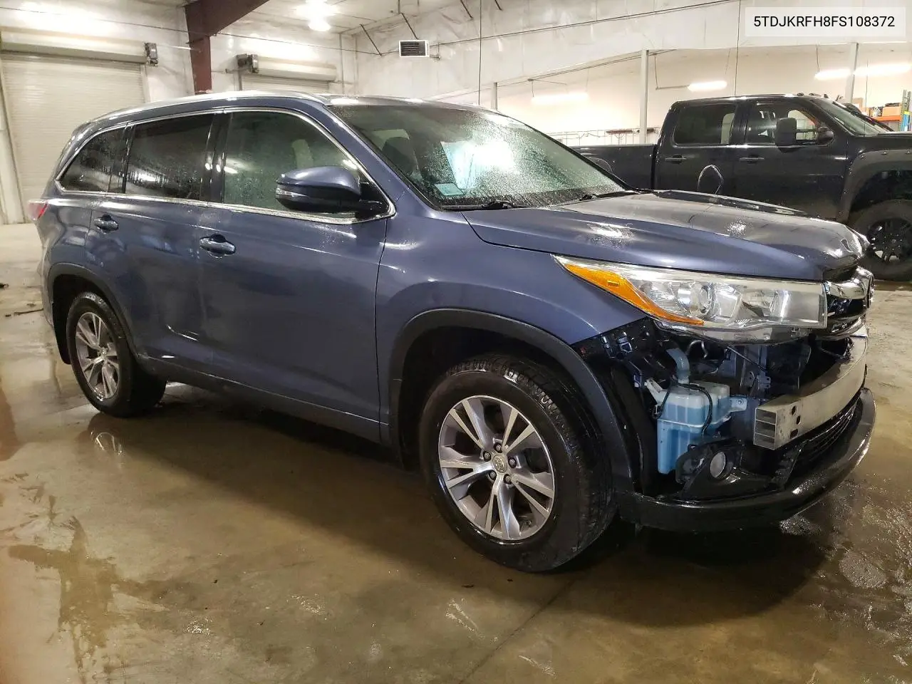 2015 TOYOTA HIGHLANDER VIN 5TDJKRFH8FS108372 — фото 4
