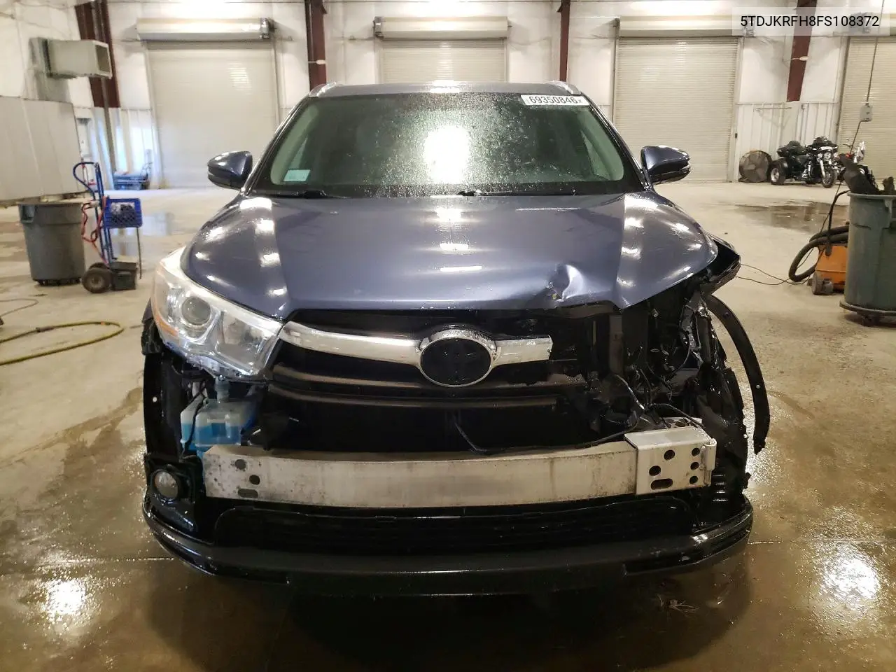 2015 TOYOTA HIGHLANDER VIN 5TDJKRFH8FS108372 — фото 5