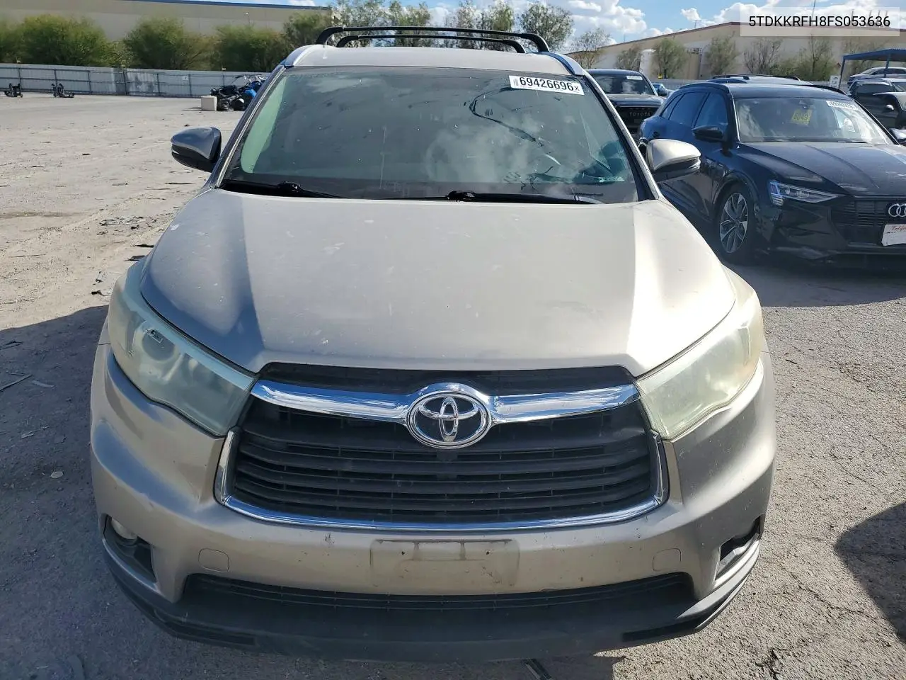 2015 TOYOTA HIGHLANDER VIN 5TDKKRFH8FS053636 — фото 5