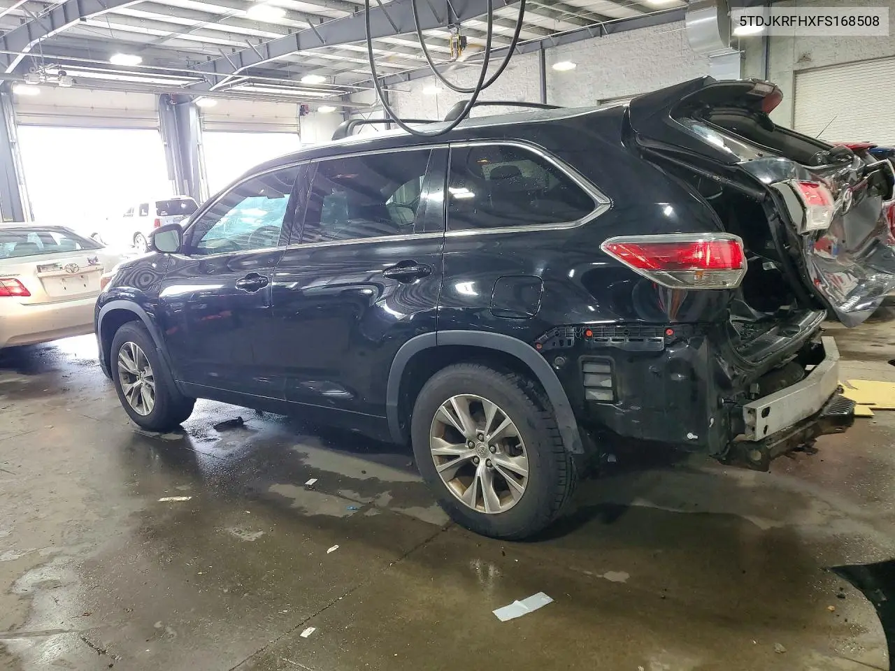 2015 TOYOTA HIGHLANDER VIN 5TDJKRFHXFS168508 — фото 2