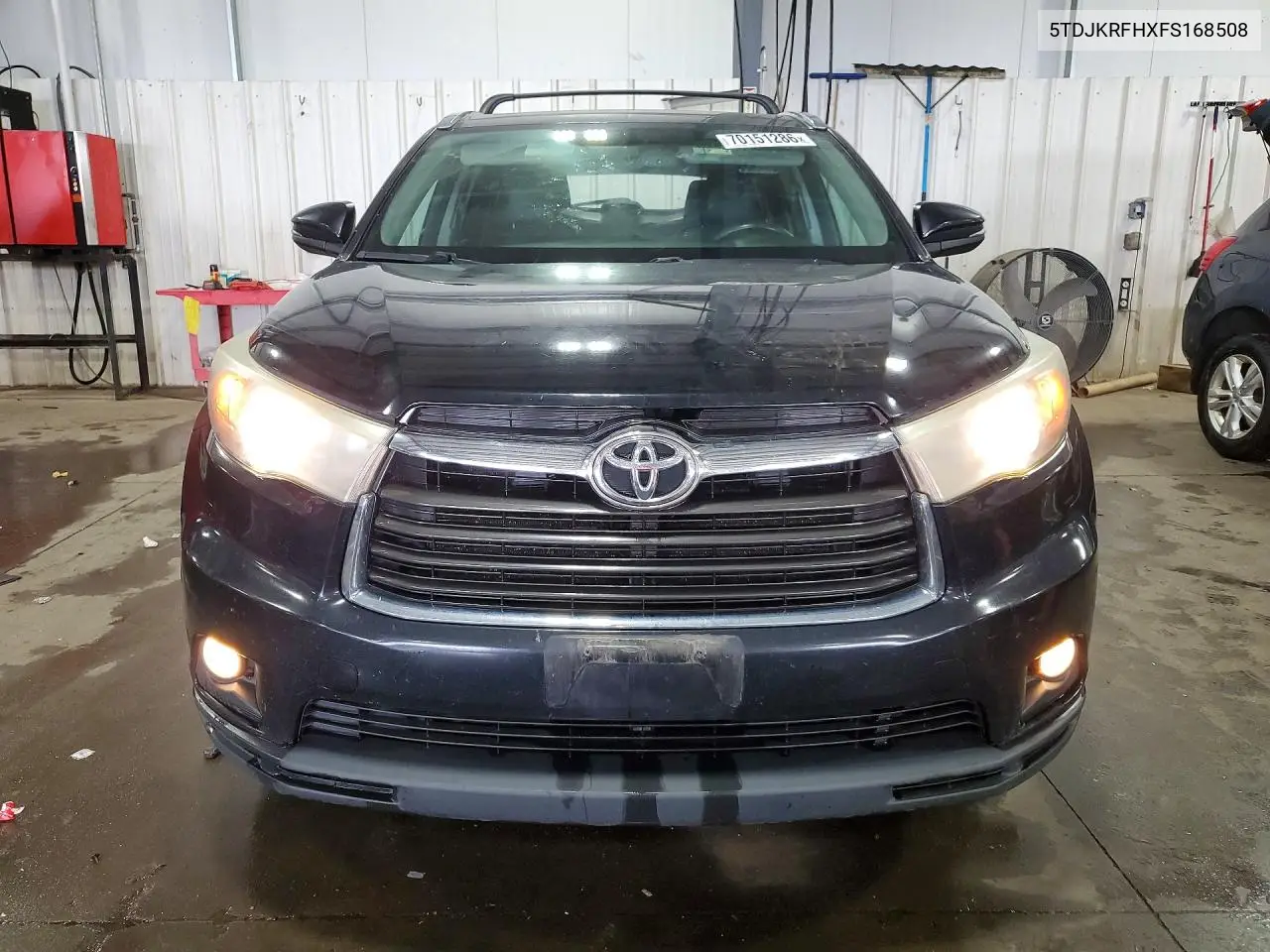 2015 TOYOTA HIGHLANDER VIN 5TDJKRFHXFS168508 — фото 5