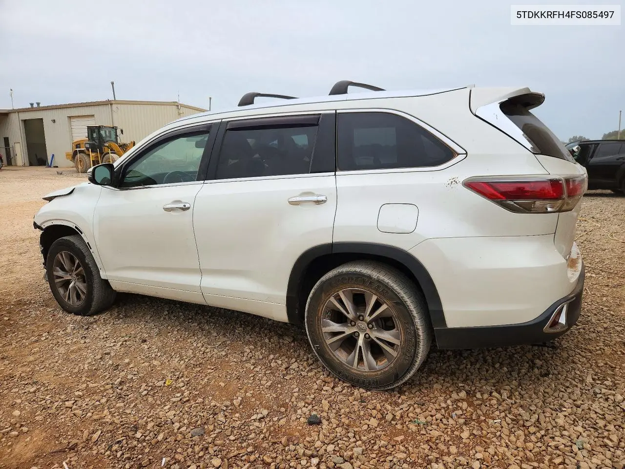 2015 TOYOTA HIGHLANDER VIN 5TDKKRFH4FS085497 — фото 2