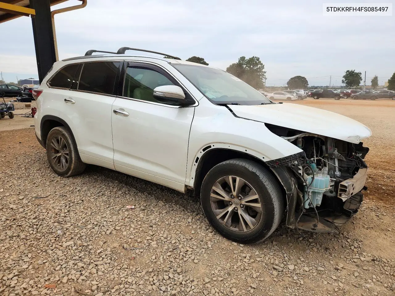2015 TOYOTA HIGHLANDER VIN 5TDKKRFH4FS085497 — фото 4