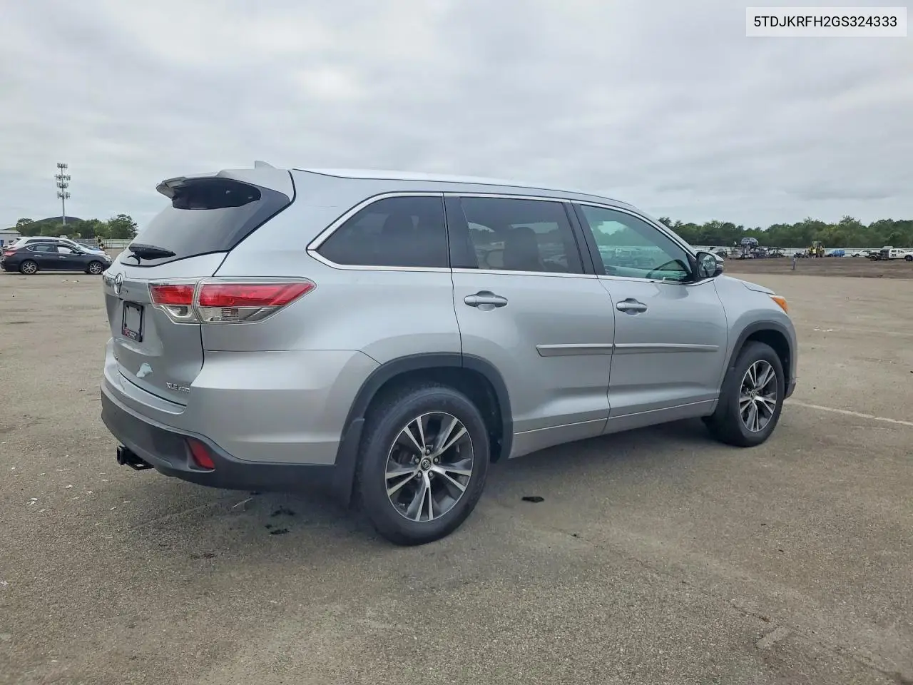2016 TOYOTA HIGHLANDER VIN 5TDJKRFH2GS324333 — фото 3