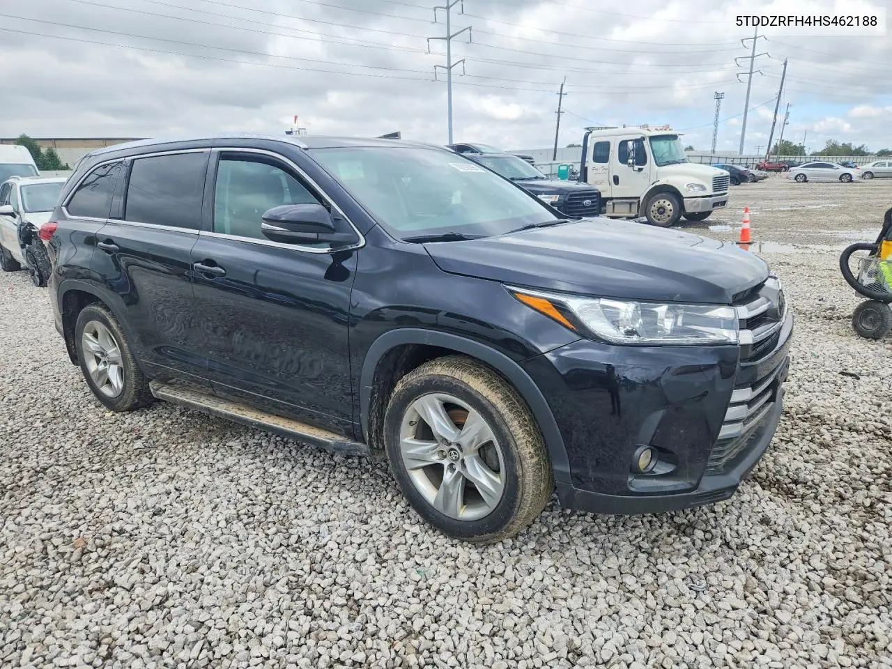 2017 TOYOTA HIGHLANDER VIN 5TDDZRFH4HS462188 — фото 4
