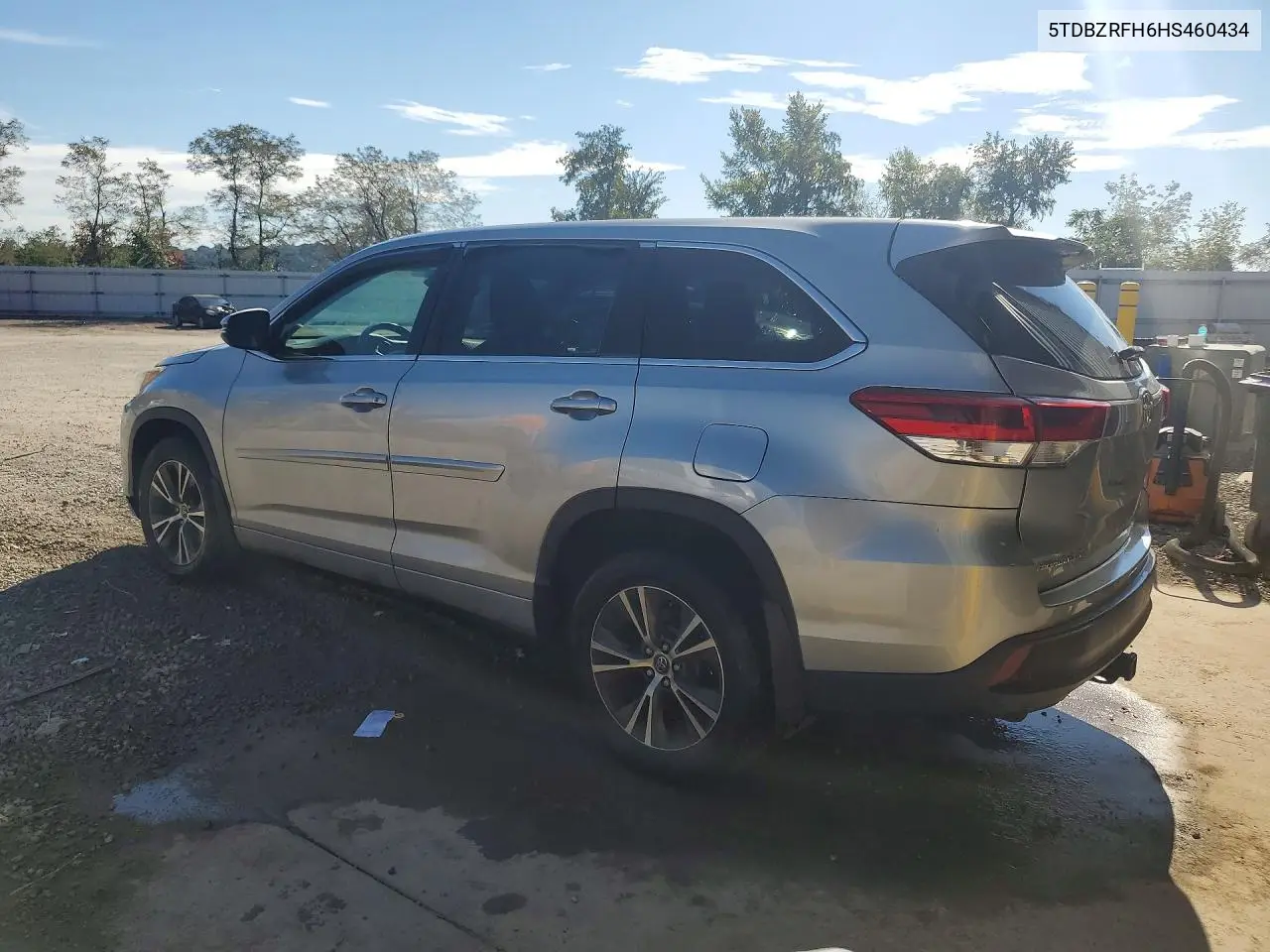 2017 TOYOTA HIGHLANDER VIN 5TDBZRFH6HS460434 — фото 2