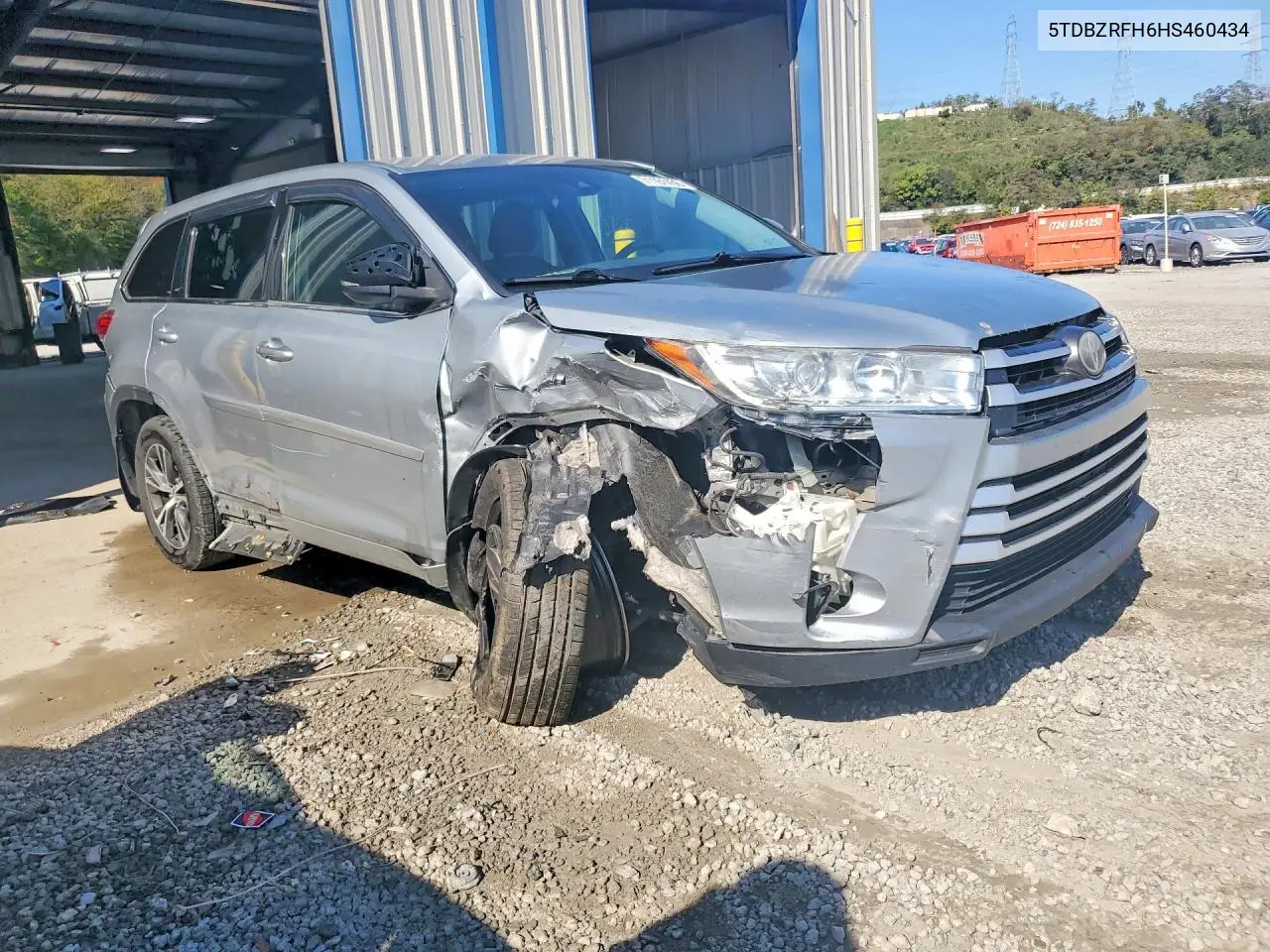 2017 TOYOTA HIGHLANDER VIN 5TDBZRFH6HS460434 — фото 4