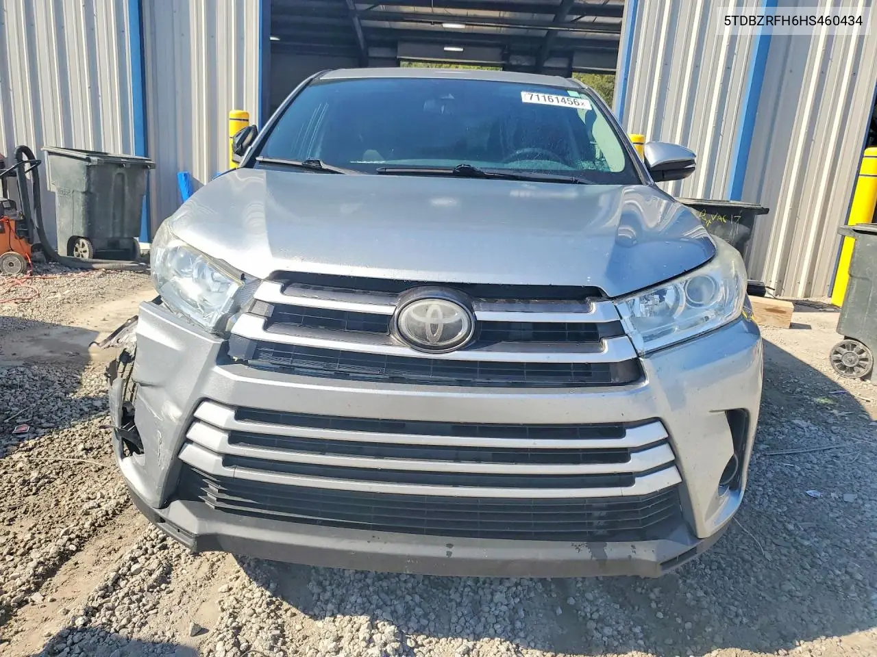 2017 TOYOTA HIGHLANDER VIN 5TDBZRFH6HS460434 — фото 5