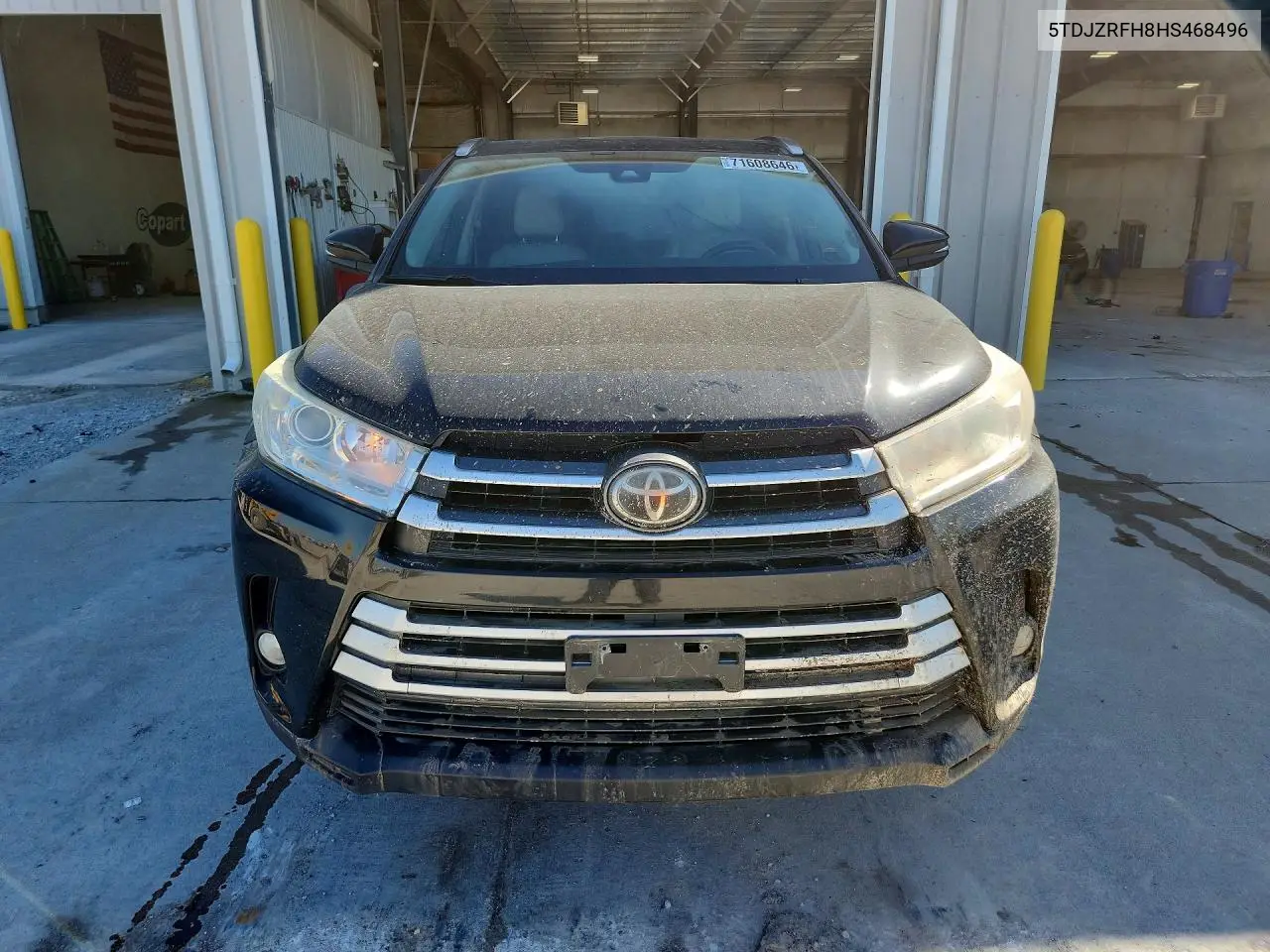 2017 TOYOTA HIGHLANDER VIN 5TDJZRFH8HS468496 — фото 5