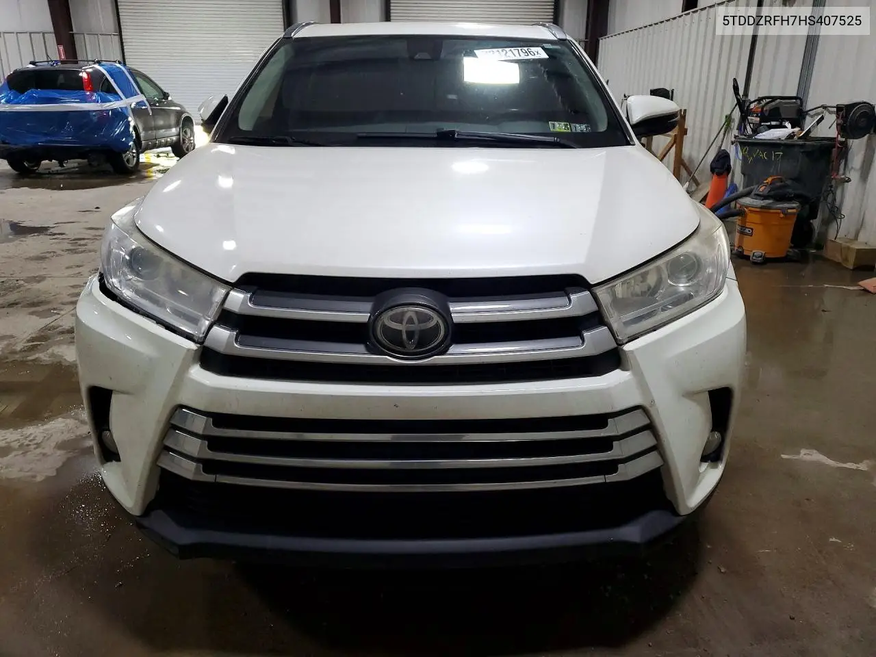 2017 TOYOTA HIGHLANDER VIN 5TDDZRFH7HS407525 — фото 5
