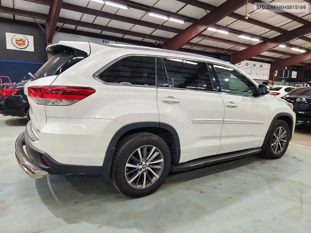 2017 TOYOTA HIGHLANDER VIN 5TDJZRFHXHS515169 — фото 3