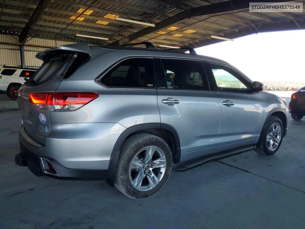 2017 TOYOTA HIGHLANDER VIN 5TDDZRFH0HS375548 — фото 3