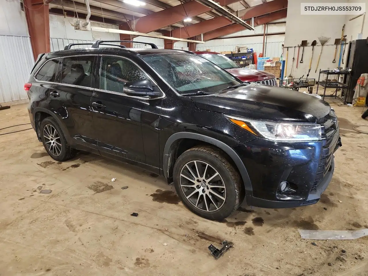 2018 TOYOTA HIGHLANDER VIN 5TDJZRFH0JS553709 — фото 4