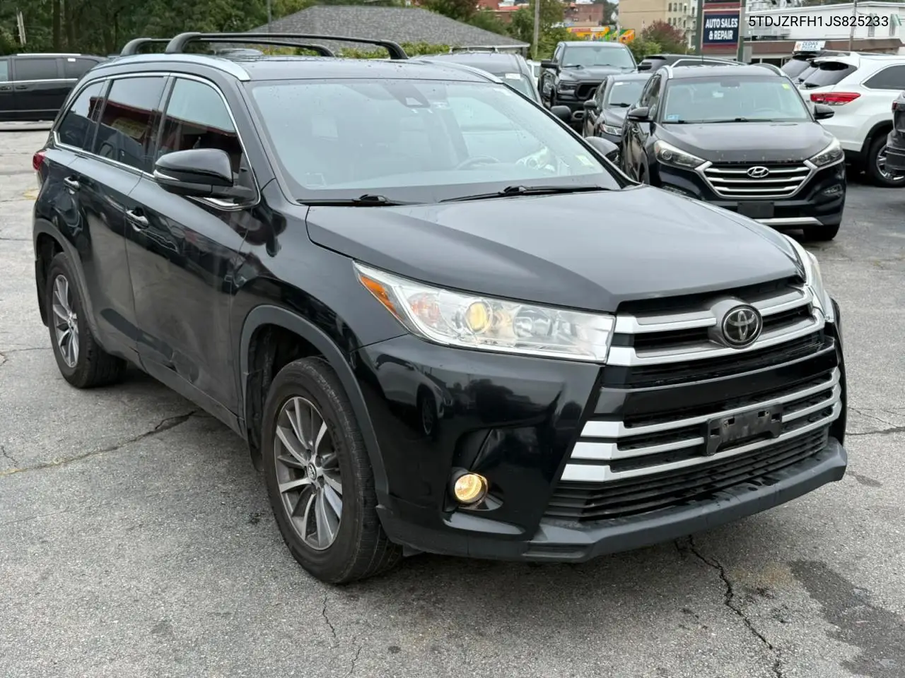 2018 TOYOTA HIGHLANDER VIN 5TDJZRFH1JS825233 — фото 4