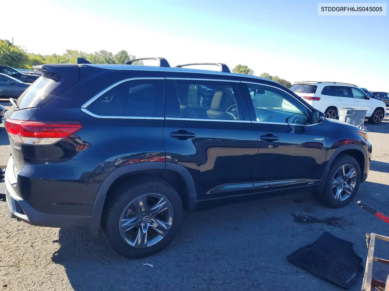 2018 TOYOTA HIGHLANDER VIN 5TDDGRFH6JS045005 — фото 3