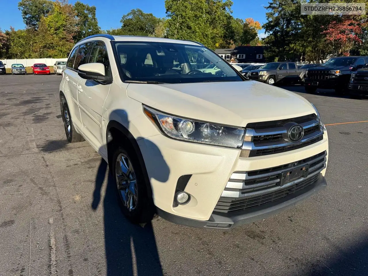 2018 TOYOTA HIGHLANDER VIN 5TDDZRFH2JS856794 — фото 4