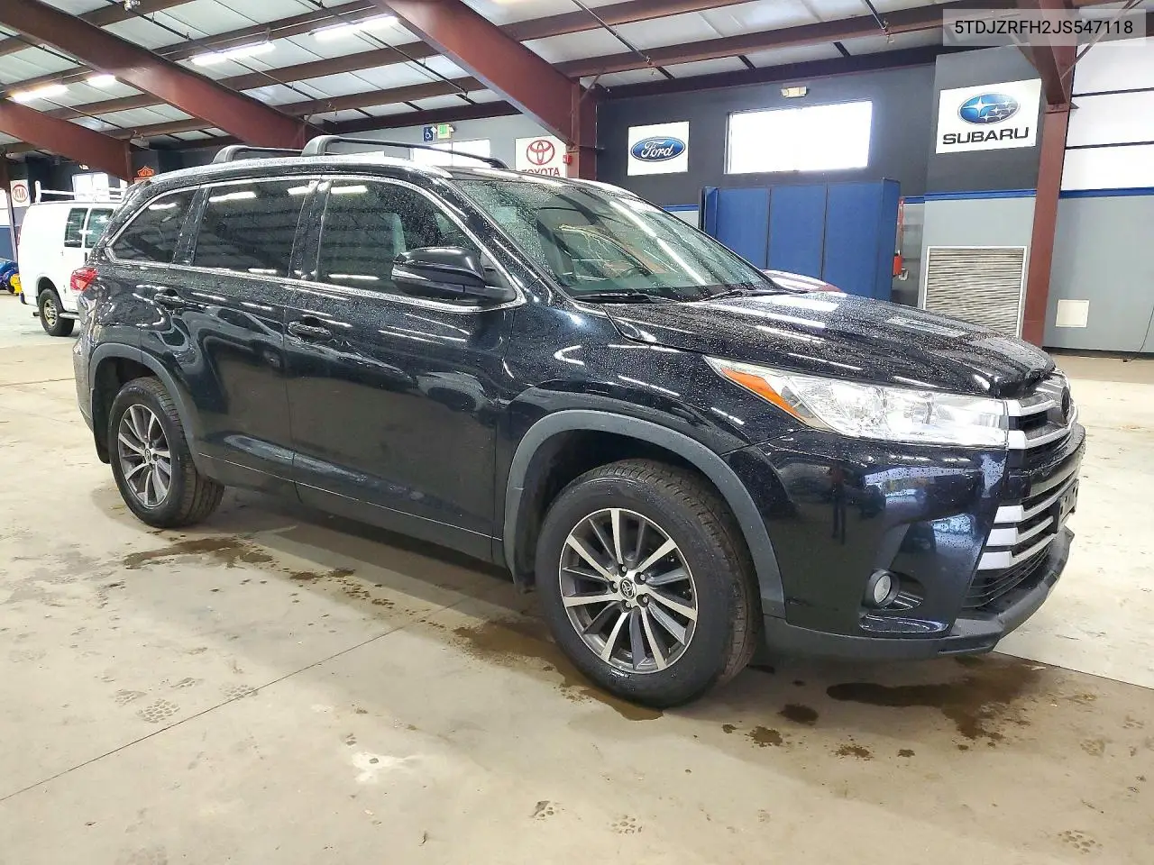 2018 TOYOTA HIGHLANDER VIN 5TDJZRFH2JS547118 — фото 4