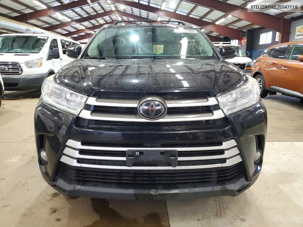 2018 TOYOTA HIGHLANDER VIN 5TDJZRFH2JS547118 — фото 5