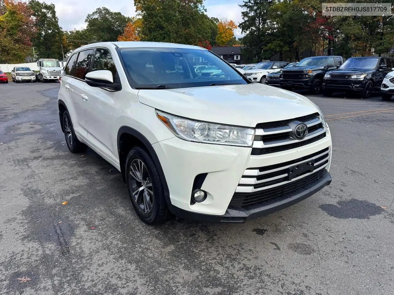 2018 TOYOTA HIGHLANDER VIN 5TDBZRFH0JS817709 — фото 4