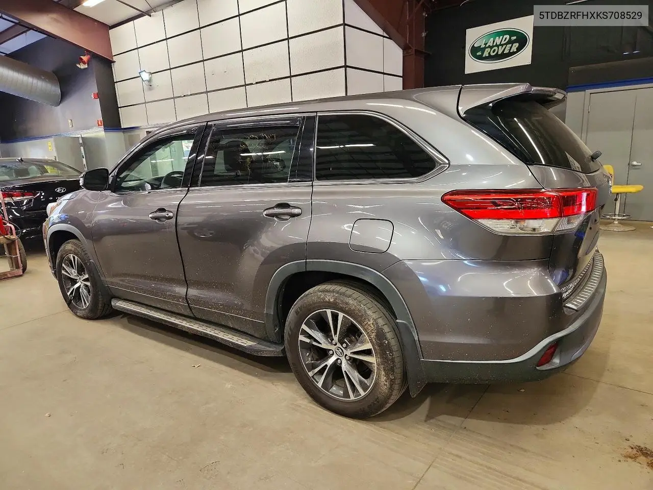 TOYOTA HIGHLANDER 2019, VIN 5TDBZRFHXKS708529