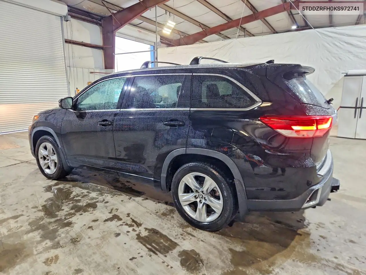 2019 TOYOTA HIGHLANDER VIN 5TDDZRFH0KS972741 — фото 2