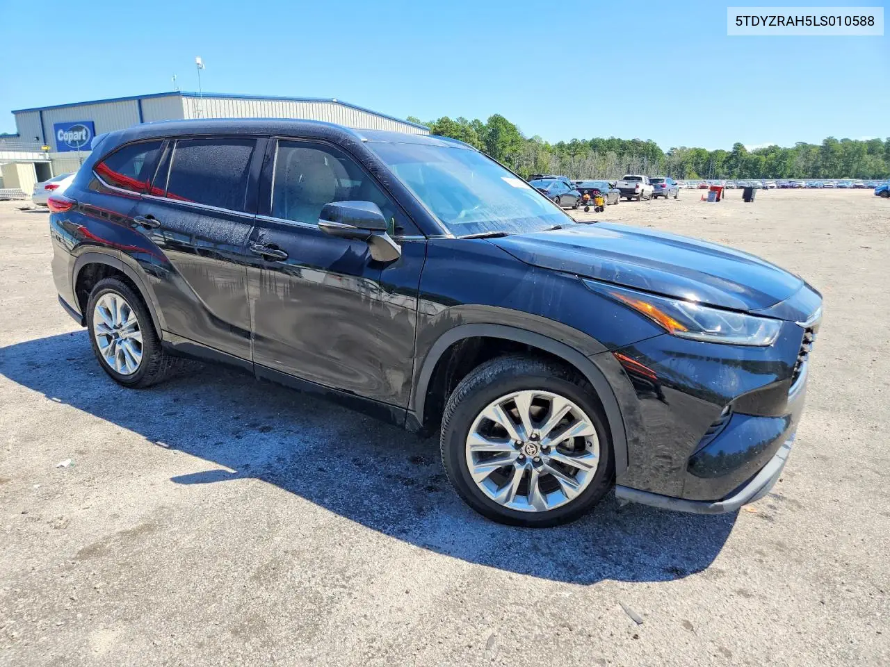 2020 TOYOTA HIGHLANDER VIN 5TDYZRAH5LS010588 — фото 4