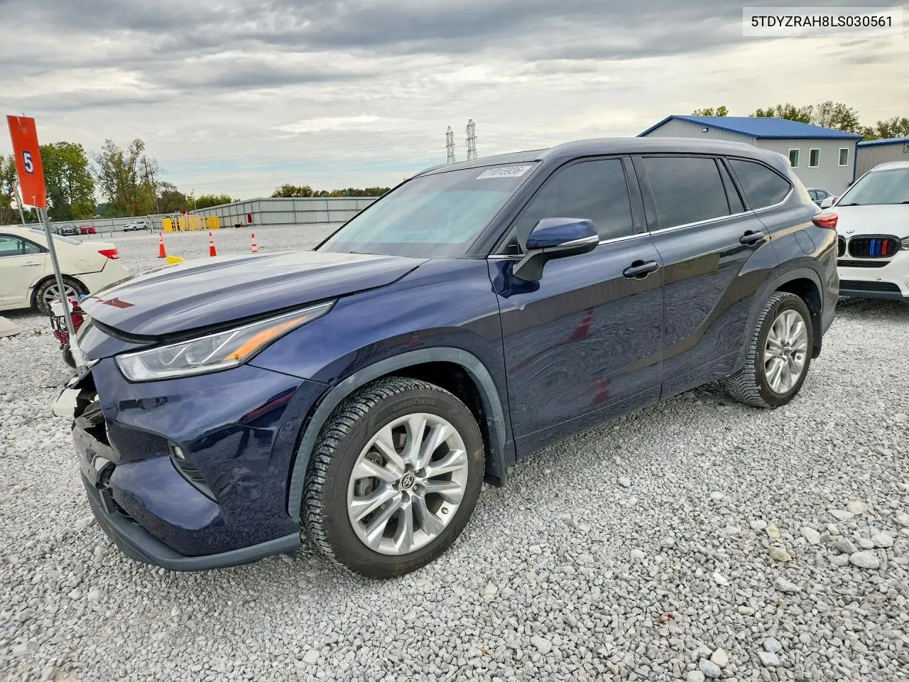 TOYOTA HIGHLANDER 2020, VIN 5TDYZRAH8LS030561