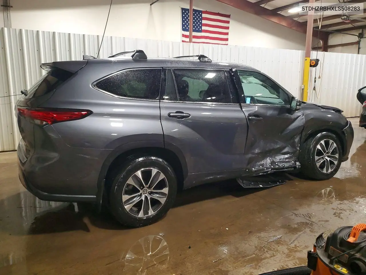 2020 TOYOTA HIGHLANDER VIN 5TDHZRBHXLS508283 — фото 3