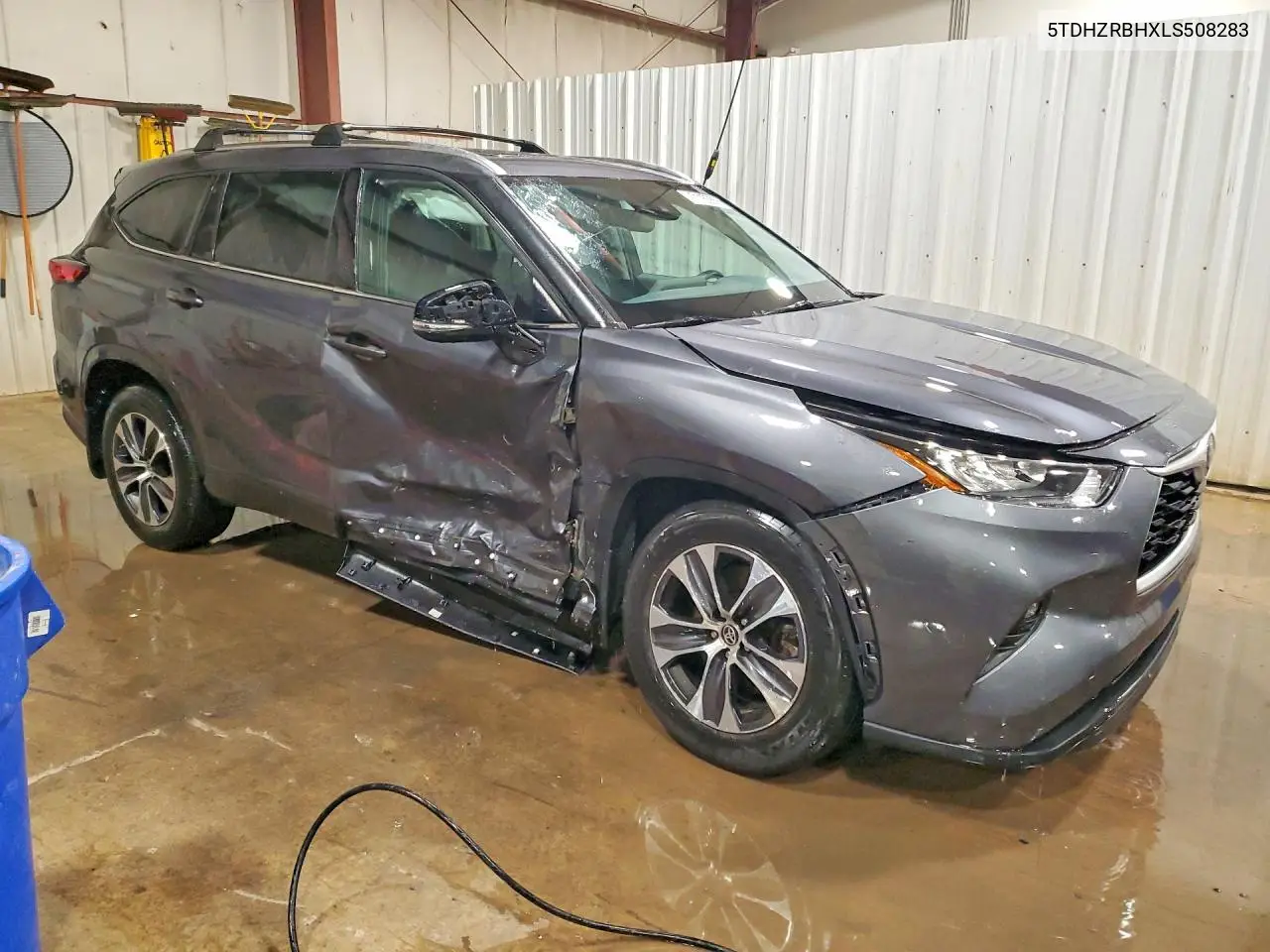 2020 TOYOTA HIGHLANDER VIN 5TDHZRBHXLS508283 — фото 4