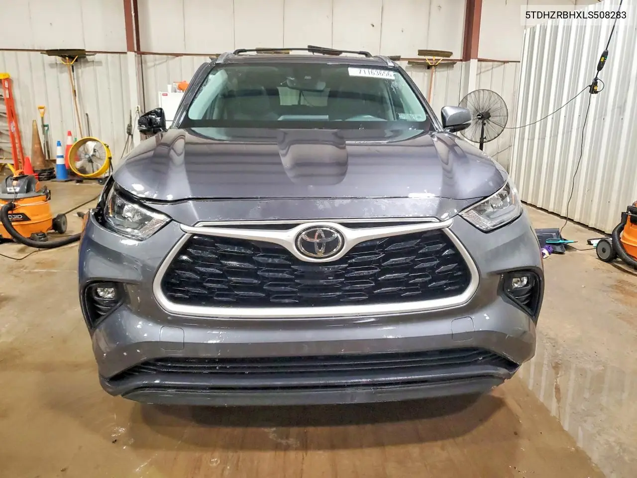 2020 TOYOTA HIGHLANDER VIN 5TDHZRBHXLS508283 — фото 5