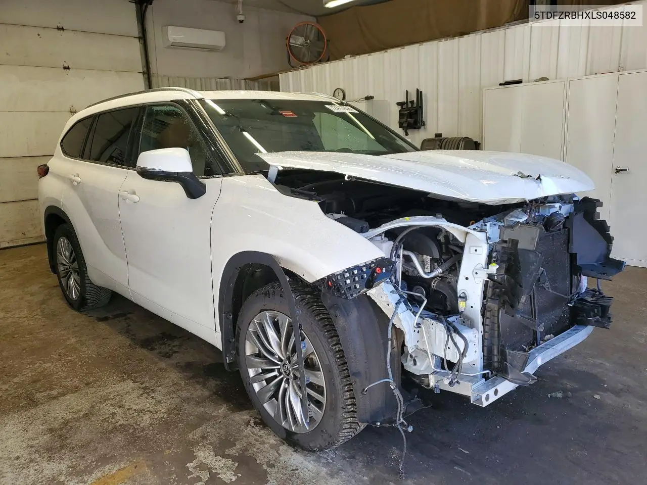 2020 TOYOTA HIGHLANDER VIN 5TDFZRBHXLS048582 — фото 4
